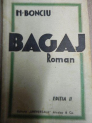 BAGAJ - H. BONCIU foto