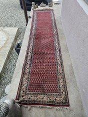 Covor persan Saraband Hamadan cu design Mir Boteh, vintage