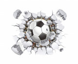 Cumpara ieftin Sticker decorativ cu Fotbal, 60 cm, 1124STK