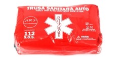 Trusa medicala prim ajutor in geanta din material textil omologata RAR