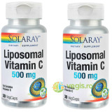 Liposomal Vitamin C 500mg 30cps Pachet 1+1