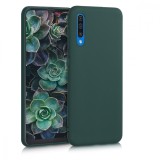 Husa pentru Samsung Galaxy A50, Silicon, Verde, 48054.169, Carcasa, Kwmobile