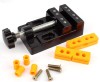 Mini Menghina Aluminiu Mobila Negru/Galben, Deschidere 53mm, Lemn