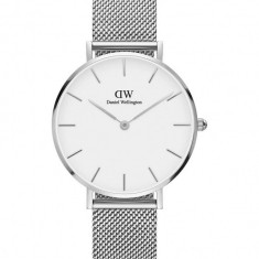 Daniel Wellington ceas Petite 32 Sterling femei, culoarea argintiu