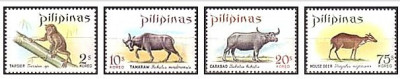Filipine 1969 - Fauna, serie neuzata foto