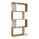 Cumpara ieftin Biblioteca Kadu, Pako World, Sonoma, 72x22x147 cm