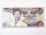 An rar! Ghana 100 Cedis 1984,bancnota din imagini la cel mai mic pret