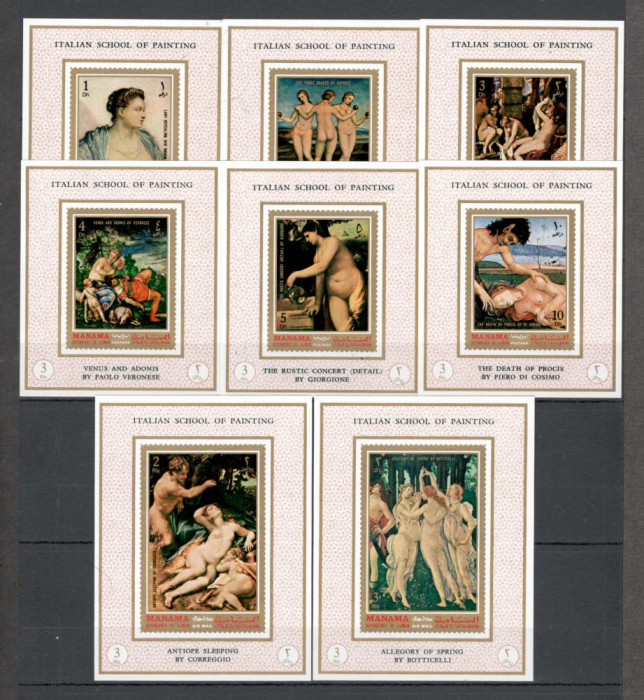 Manama.1971 Pictura-Bl. ndt. GY.81