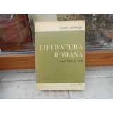 Literatura romana intre 1900 si 1918 , Const. Ciopraga