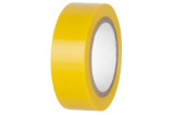 Bandă E180YEL, galbenă, izolatoare, adezivă, 19 mm, L-10 m, PVC, Strend Pro