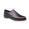 Pantofi barbati casual, cu elastic, piele naturala, Blue Navi, CORSAELBLM