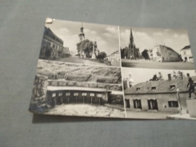 CARTE POSTALA KOSZFG CIRCULATA LA LUGOJ foto