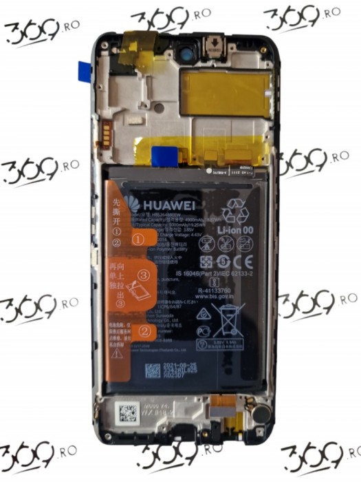 Display Huawei P Smart 2021 / PSmart / Y7a / Honor 10X Lite BLACK ( Service