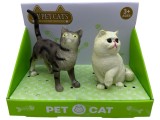 Set 2 Figurine Jucarie Pisici Realistice - My Pet Cats - Model 1
