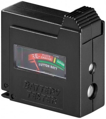 Tester baterii cu display analogic pentru AAA AA C D 9V si N Goobay foto