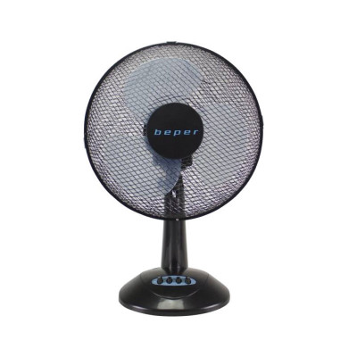 Ventilator de masa Beper, 30 W, 30 cm, ABS, 3 viteze, Negru foto