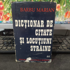 Barbu Marian, Dicționar de citate și locuțiuni străine a-z, București 1973, 156