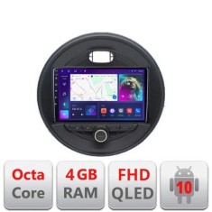 Navigatie Mini 2015-2019 masini fara ecran color de fabrica Android Ecran QLED octa core 4+64 carplay android auto KIT-mini-04+EDT-E309V3 CarStore Tec