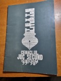 Revista cenaclul &quot;joc secund&quot; - ICECHIM 1977-1978 - culegere de texte literare