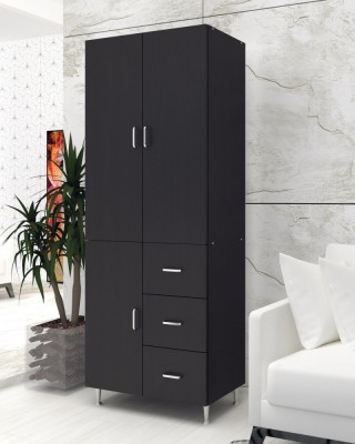 Dulap 3Usi -3S , 70x35x180 cm, Wenge foto