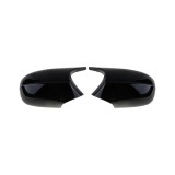 Set 2 capace oglinda negru lucios tip Batman BMW seria 3 E90 E91 LCI