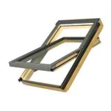 Fereastra mansarda FAKRO FTS-V U2, lemn de pin, 2 sticle