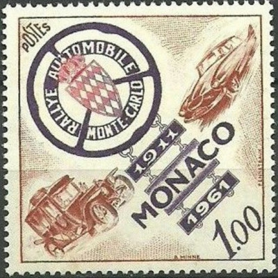 C2725 - Monaco 1961 - Sport neuzat,perfecta stare foto