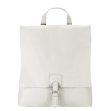 Rucsac 2 in 1 alb din piele naturala 5974-28 M11