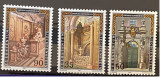 PC85 - Liechtenstein 1987 Arta/ Palatul Liechtenstein Viena, serie MNH, 3v, Nestampilat