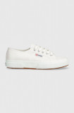 Superga tenisi 2750 LAMEW femei, culoarea alb, S001820