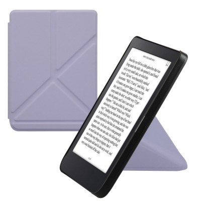 Husa kwmobile pentru Kobo Clara 2E, Piele ecologica, Mov, 60051.108 foto