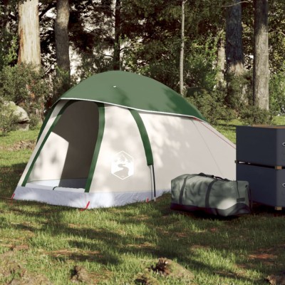 Gossi cort de camping cupola pentru 1 persoana, verde, impermeabil foto