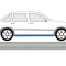 Prag metalic Volvo 850 (Ls/Lw), 06.1991-12.1996; Volvo S70/V70/C70 (Ls/Lw), 11.1996-12.2005, parte montare Dreapta, RapidAuto 908542