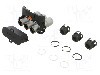 Conector alimentare DC, 1kV, 3 pini, seria PowerLok Gen.2, {{Dimensiune pin}}. AMPHENOL GEC - PL183X-301-50-2-5