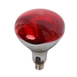 Bec cu infrarosu incalzire Hepol Ecoline G125, E27, 100 W, rosu