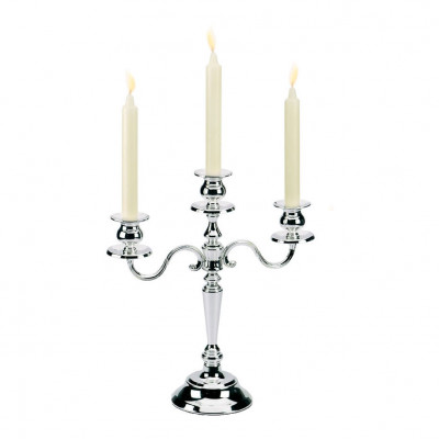 Candelabru argintat cu 3 brate by Chinelli COD: 699 foto