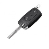 Cheie after market,compatibila cu Audi 2 but completa cu electronica si cip 433 mhz,fara logo