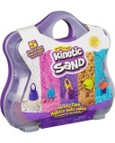 Set Kinetic Sand - Pasta modelabila, multicolor, 1kg, Spin Master