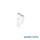 Incarcator retea 4 usb : 1usb quick charge qc3.0 + 3usb 2.4a cod:xo-l100 Alta marca Alt model #7