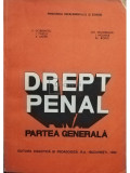 V. Dobrinoiu - Drept penal, partea generala (editia 1992)