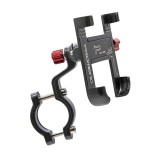 Suport de telefon, universal - bicicletă / trotinetă, rotativ la 360&deg;, negru | Motorevolution