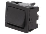 Comutator Basculant DPDT Negru 10A ON-ON