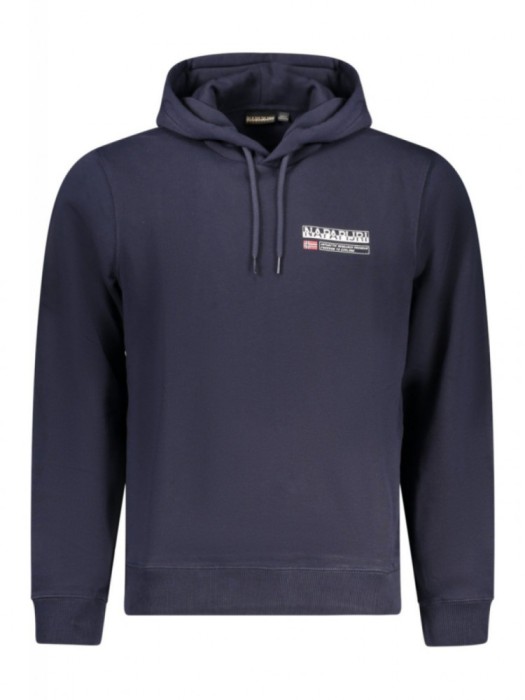 Hanorac bărbați, cu logo, Regular fit, negru, S
