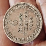 1/6 Taler 1834 , argint , Statele Germane