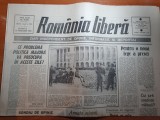 Ziarul romania libera 25 februarie 1990-armata reintra speram ,in cadenta