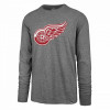 Detroit Red Wings tricou de bărbați cu m&acirc;necă lungă Line Up MVP &acute;47 CLUB Long Sleeve Tee grey - L, 47 Brand