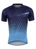 Tricou maneca scurta Force MTB Angle, albastru, XS Ultimate FactoryBikes