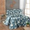 Lenjerie de pat din bumbac 100%, Clasy, pentru pat dublu, model Belinay