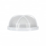 Lampa BAT Grila Rotunda E27 100W Alb