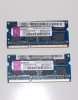 Kit 4GB (2x2GB) Memorie RAM Laptop DDR3 1066MHz PC3-10600S Kingston